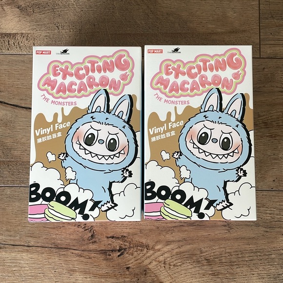 Pop Mart Labubu Macaron bundle - lychee berry & sea salt coconut - Picture 2 of 4